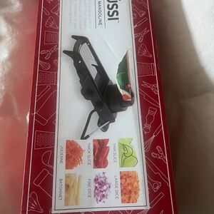 Versatile Black Mandoline Slicer by Borissi